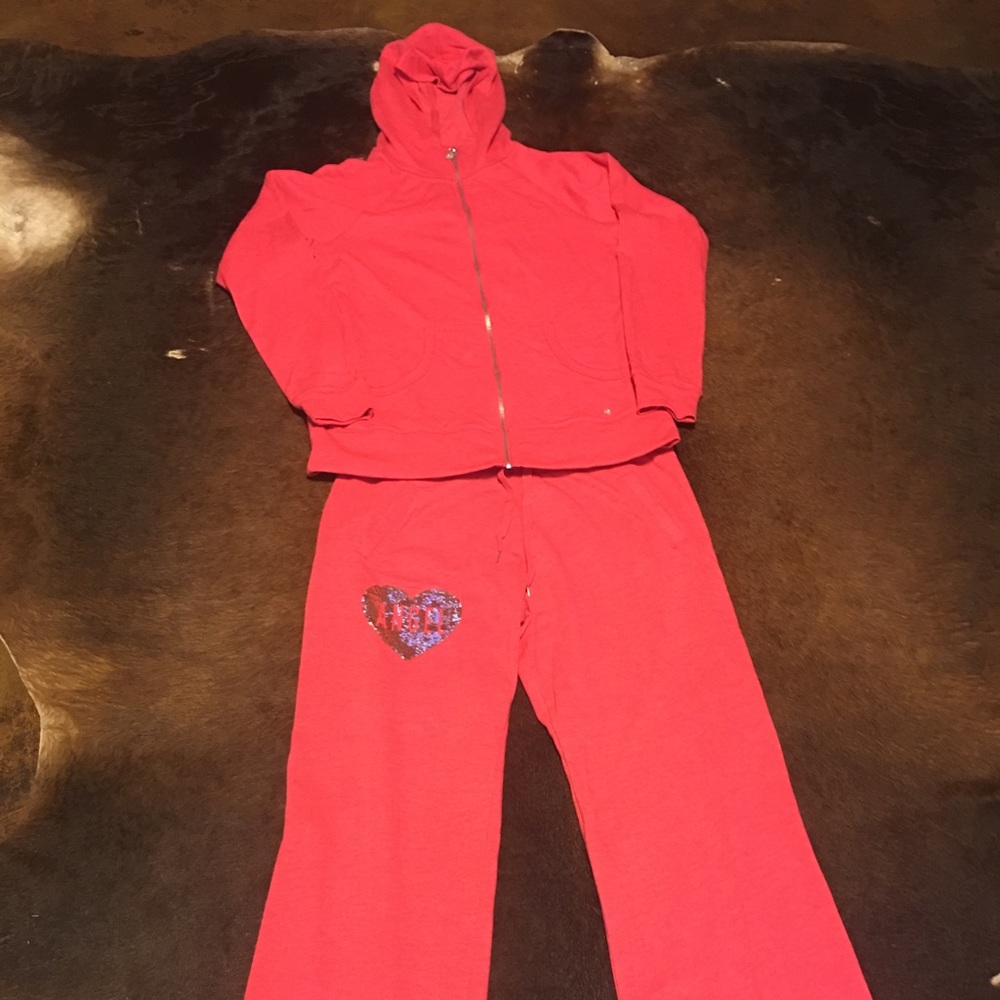 Victoria’s Secret pants and jacket